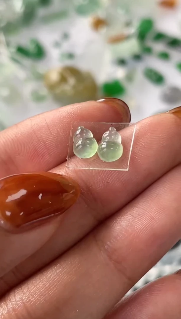 【闪购商品】定制翡翠未镶嵌福禄450+45