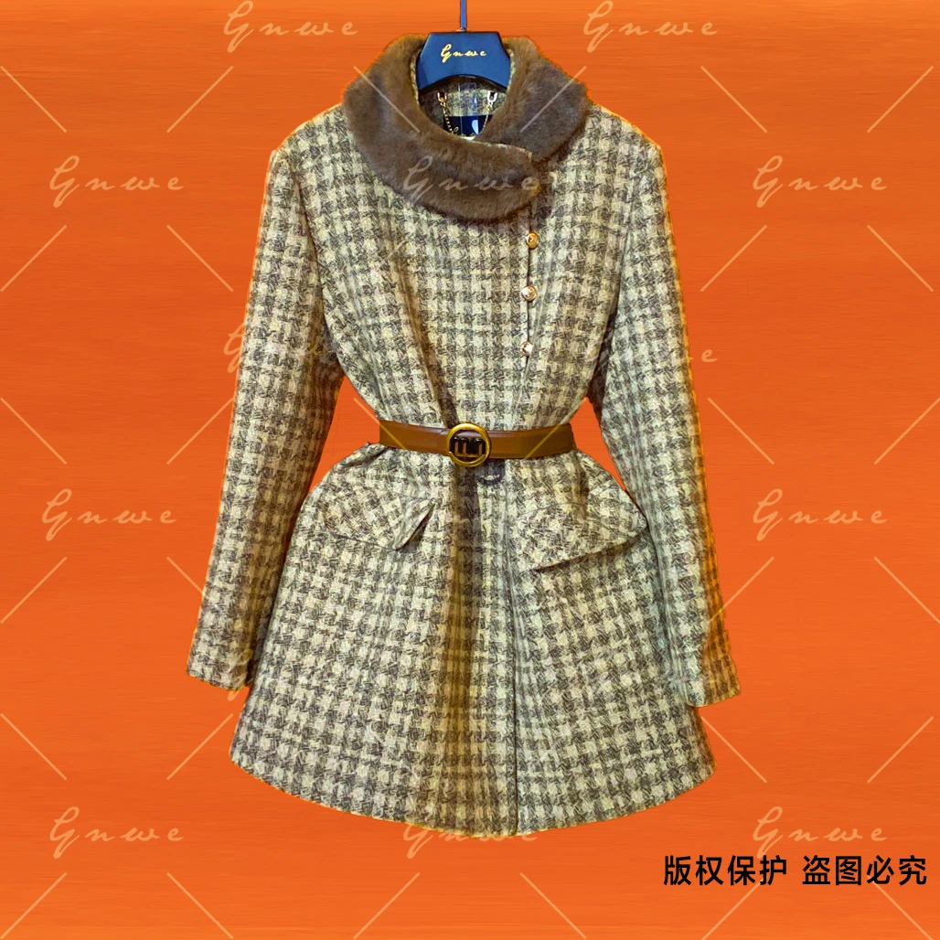 【私人订制】秋冬时尚气质个性减龄百搭外套   G1208