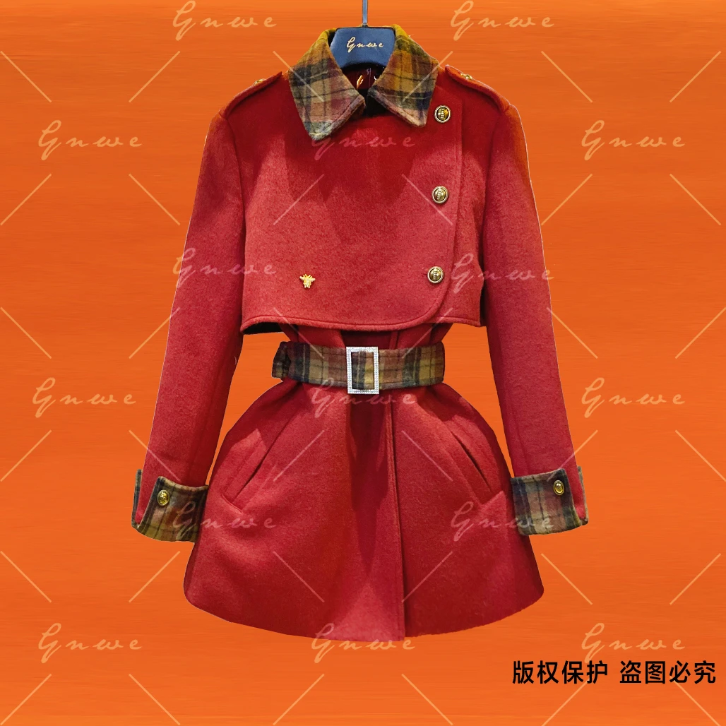 【 Brand高定专属】冬季新款时尚气质百搭修身外套   G1118