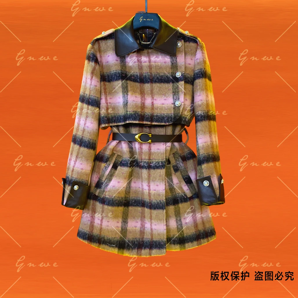 【 Brand高定专属】冬季个性时尚减龄百搭显瘦外套   G1017