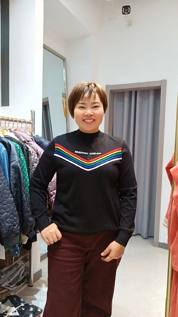 长袖时尚毛衣 72213