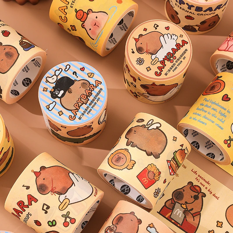 方岛豚门永存系列和纸胶带高颜值手帐拼贴素材diy手账胶卷贴纸