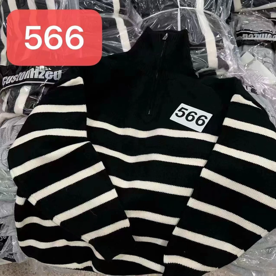 KM PERSONALITY 2024 儿童条纹毛衣 566