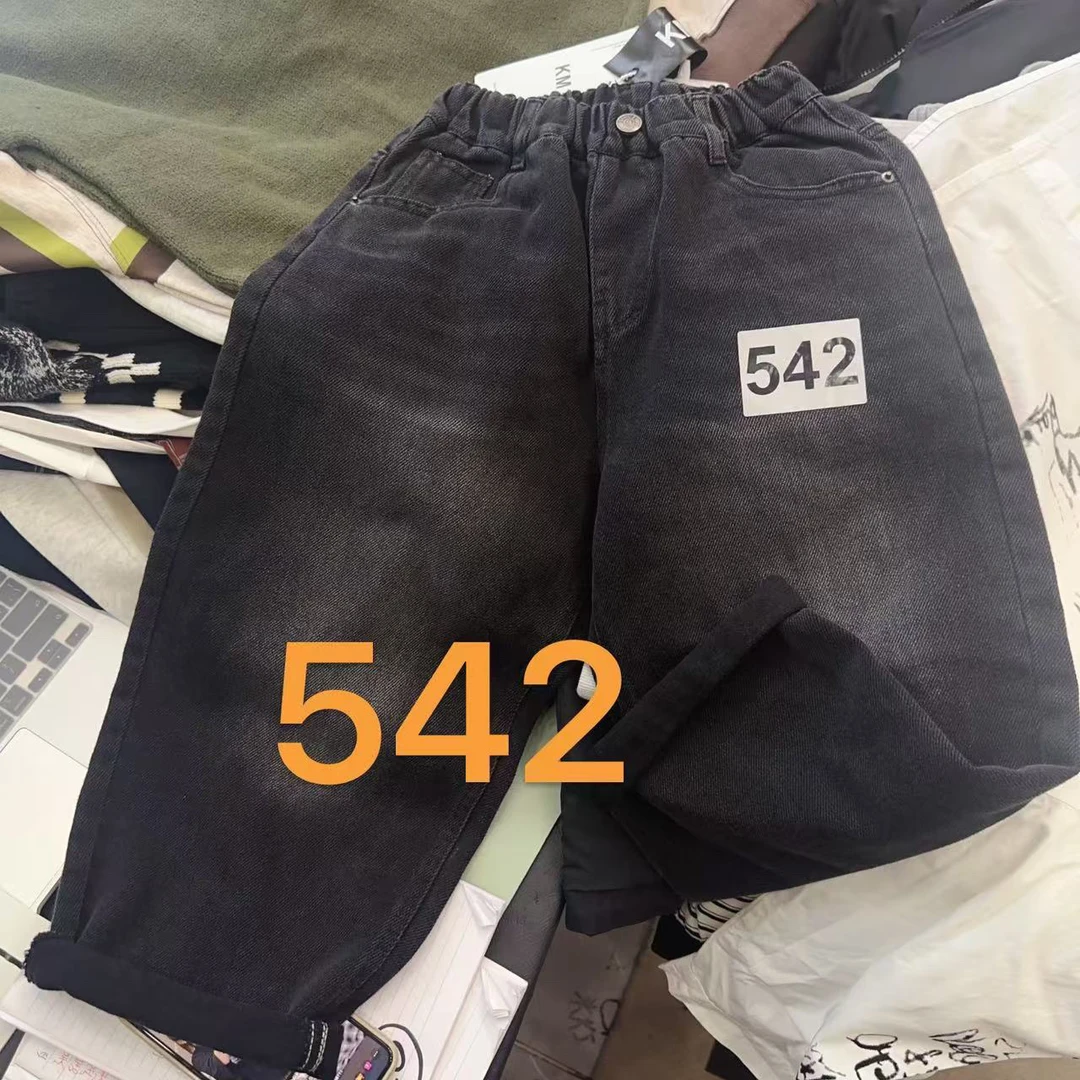 KM PERSONALITY 2024 春秋儿童牛仔裤 542