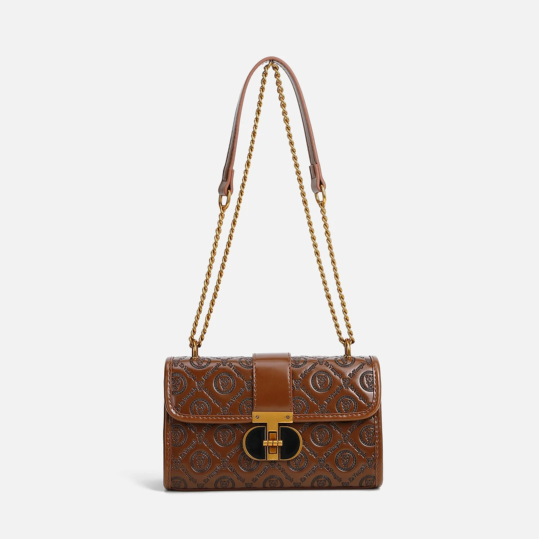 EsVangoh/意梵高  2024新款潮流百搭轻奢链条单肩斜挎包