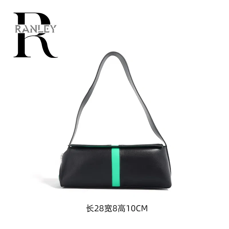 小众设计法棍包简约百搭单肩斜挎包（L2217）