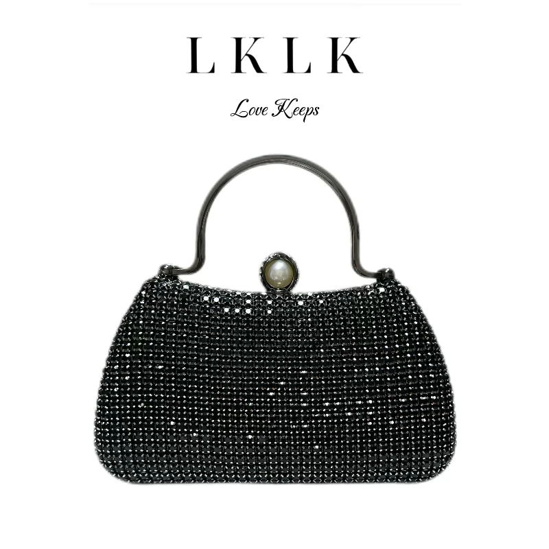 【黑曜星空】时尚百搭小众气质晚宴宴会手拎包手提包小包包单肩