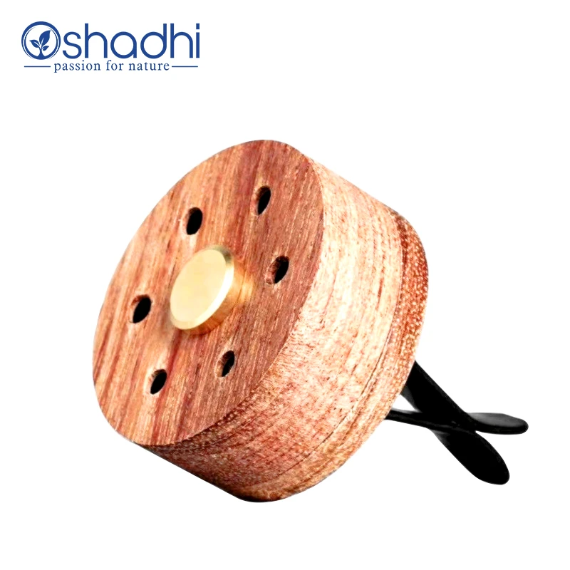 Oshadhi 圆柱扩香木 车载扩香器 精油扣 金属车载扩香器 高压喷瓶