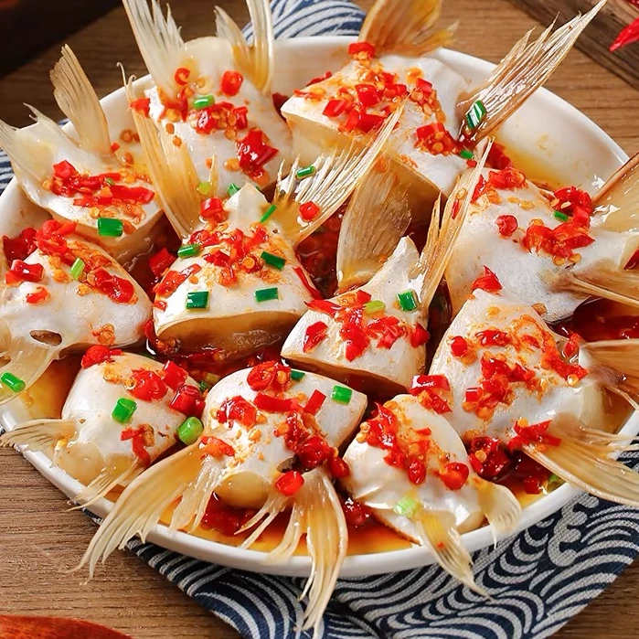 鲜嫩鲈鱼翅 新鲜活鱼现切 肉质肥美无刺 250g/包