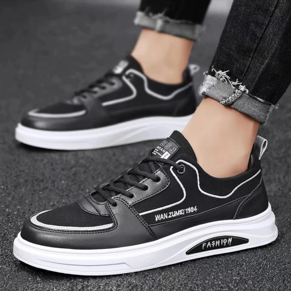 【断码尾货】春夏季男士休闲百搭透气防滑低帮潮流板鞋韩版潮鞋