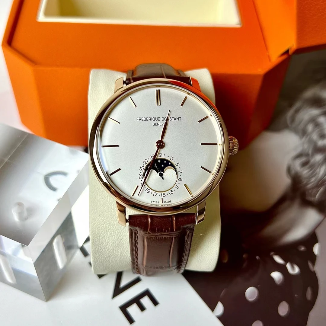 95新 FREDERIQUE CONSTANT/康斯登 自家机芯系列专柜售价29000