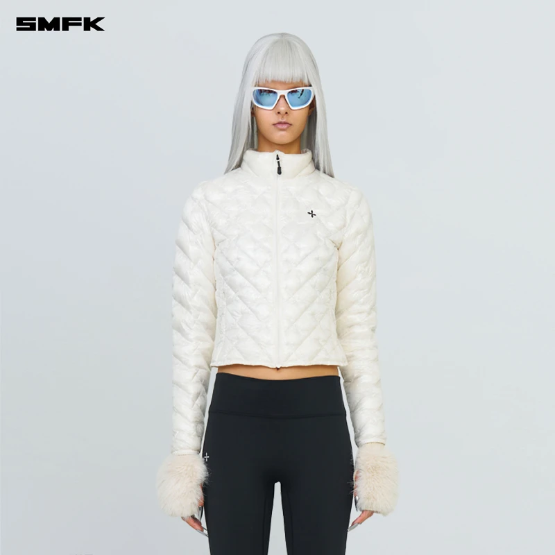 SMFK幽灵皮肤修身羽绒夹克 UG033W 秋冬户外多功能保暖服【好羽绒】