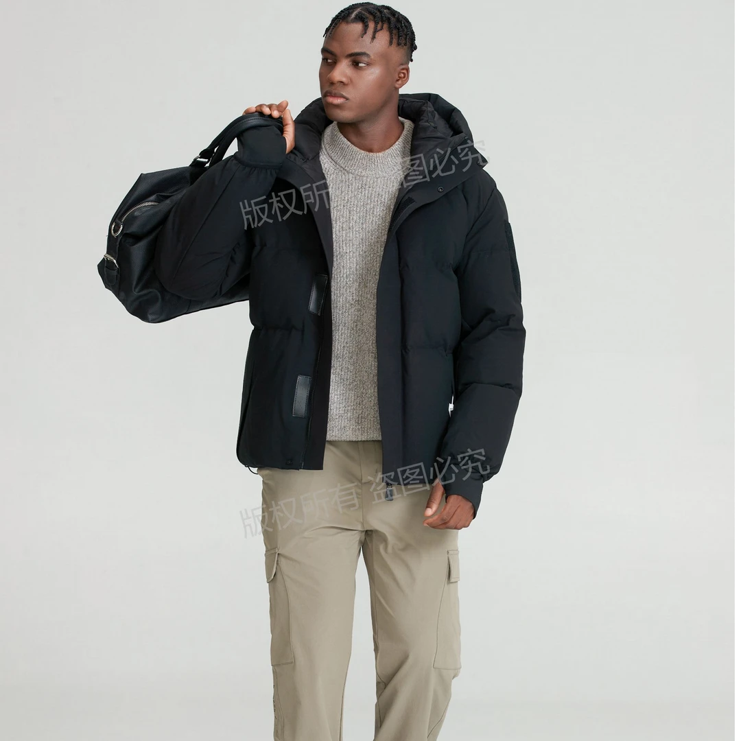 【粉丝专属】蒙口安情侣款鹅绒服893