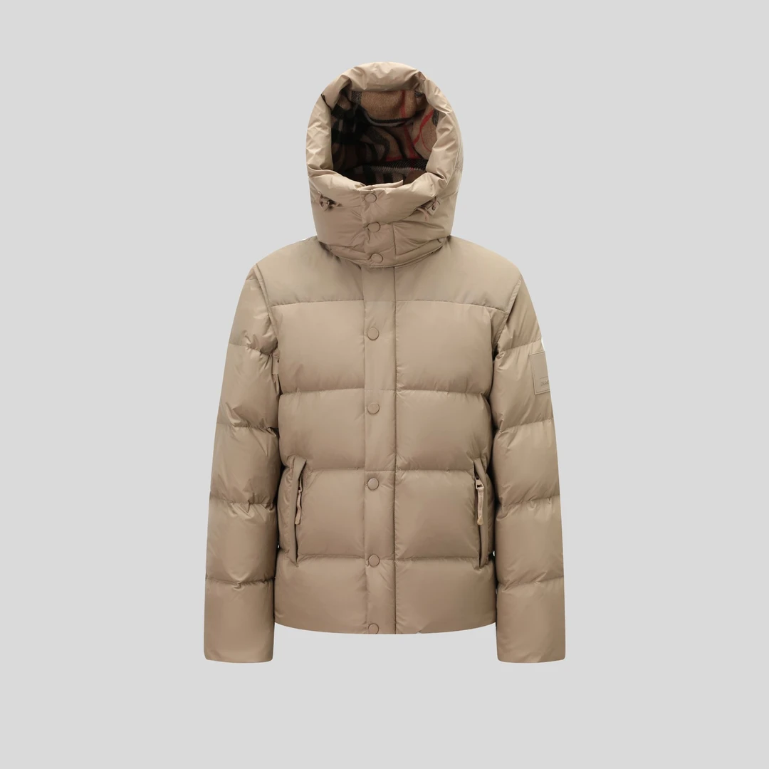 【美得很】时尚可拆卸袖子冬季情侣款羽绒服4010