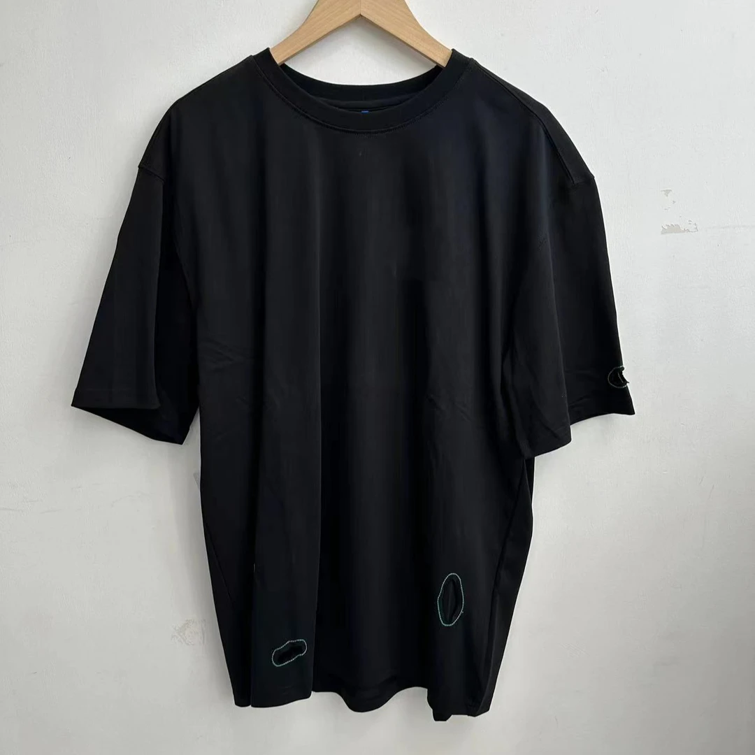 TX01时尚休闲夏季黑色潮流高考毕业季运动时尚圆领宽松简约半袖