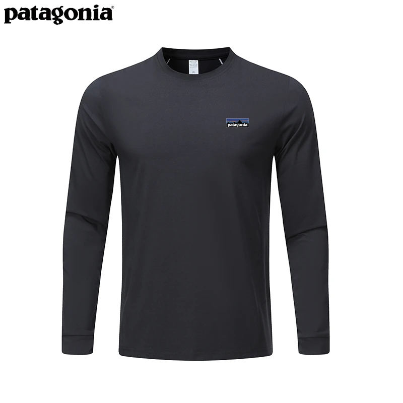 Patagonia/巴塔哥尼亚户外运动长袖春秋男士速干透气休闲打底衫