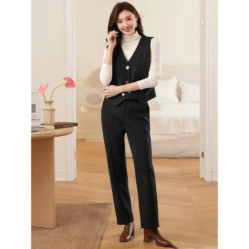 40527【H系列】抓绒西装裤351K2651