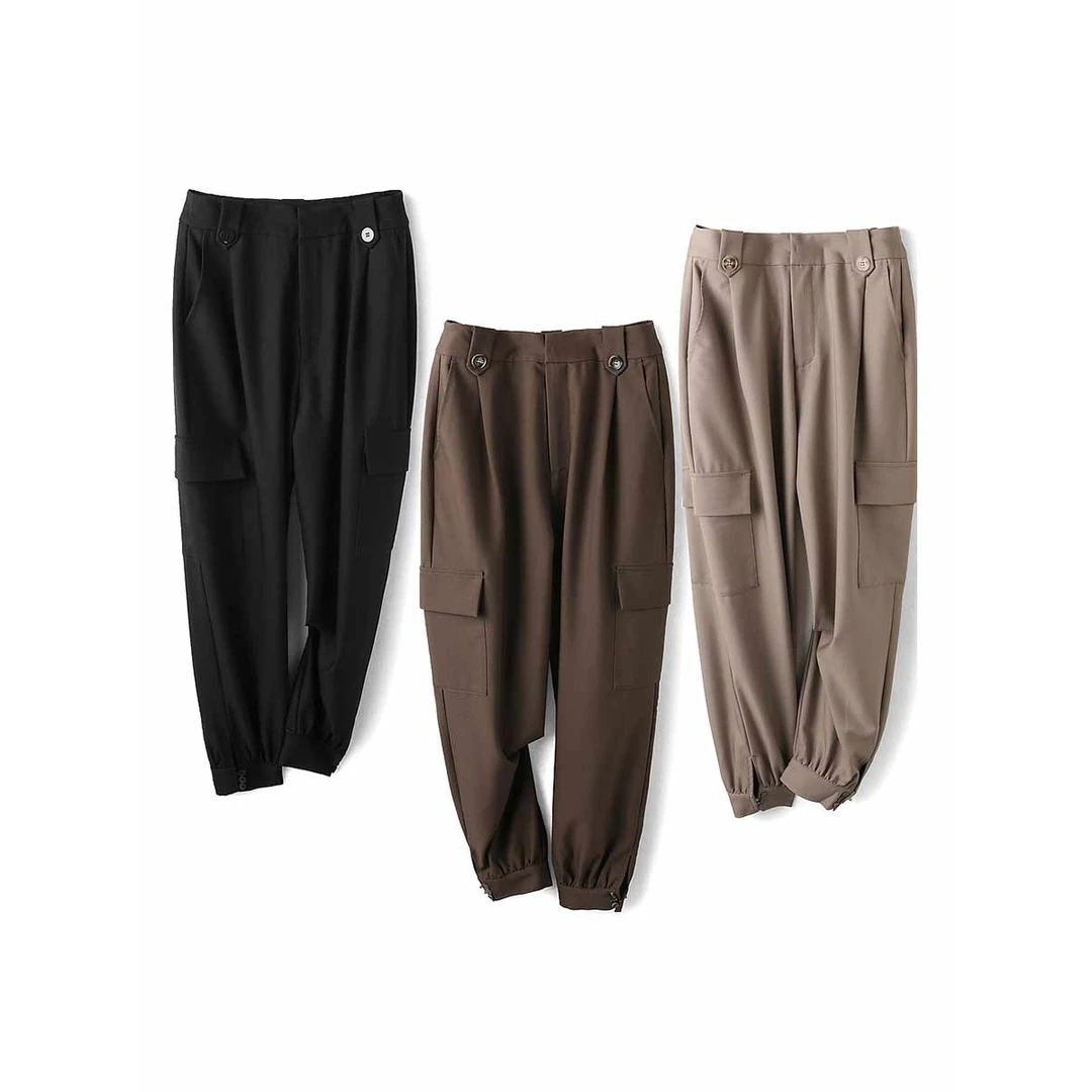 31676【N系列】显瘦工装休闲裤Q21Q2K5127