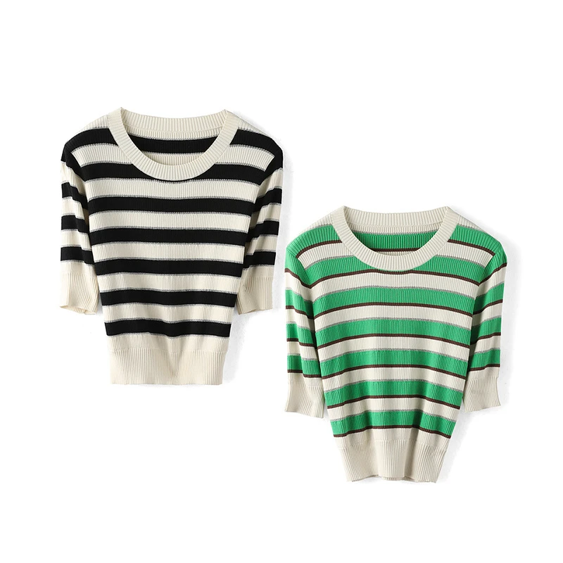 32120【依系列】甜美大方修身针织衫1I321826D