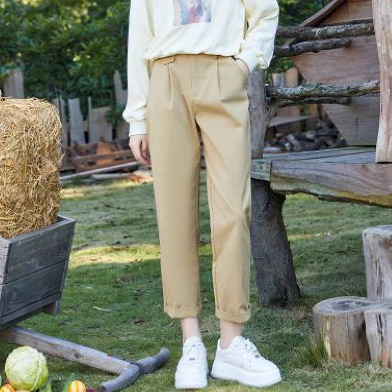 32185【觅系列】气质轻熟西装裤休闲裤31MJ32C188