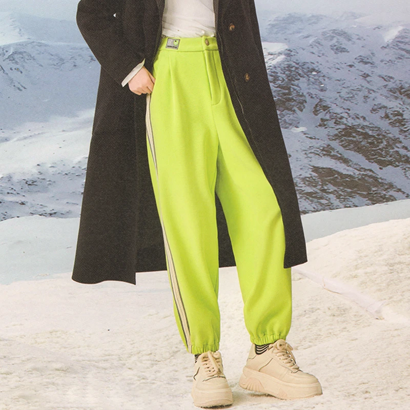 39064【觅系列】加绒保暖休闲裤35MX3710C125