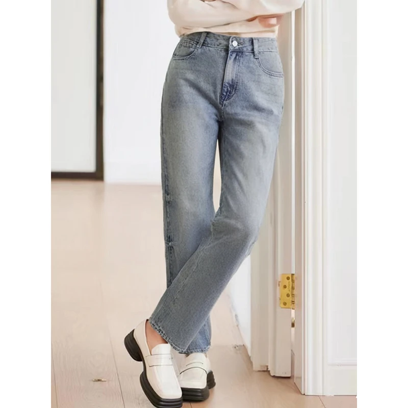 38459【碧K系列】气质牛仔裤LA4088