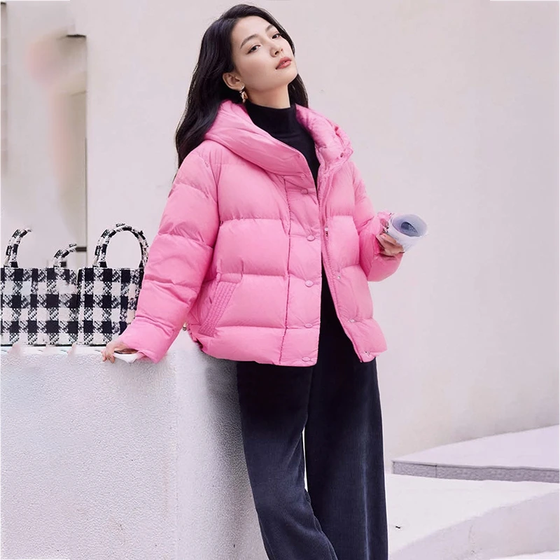 40775【画系列】连帽保暖羽绒服23Y5187