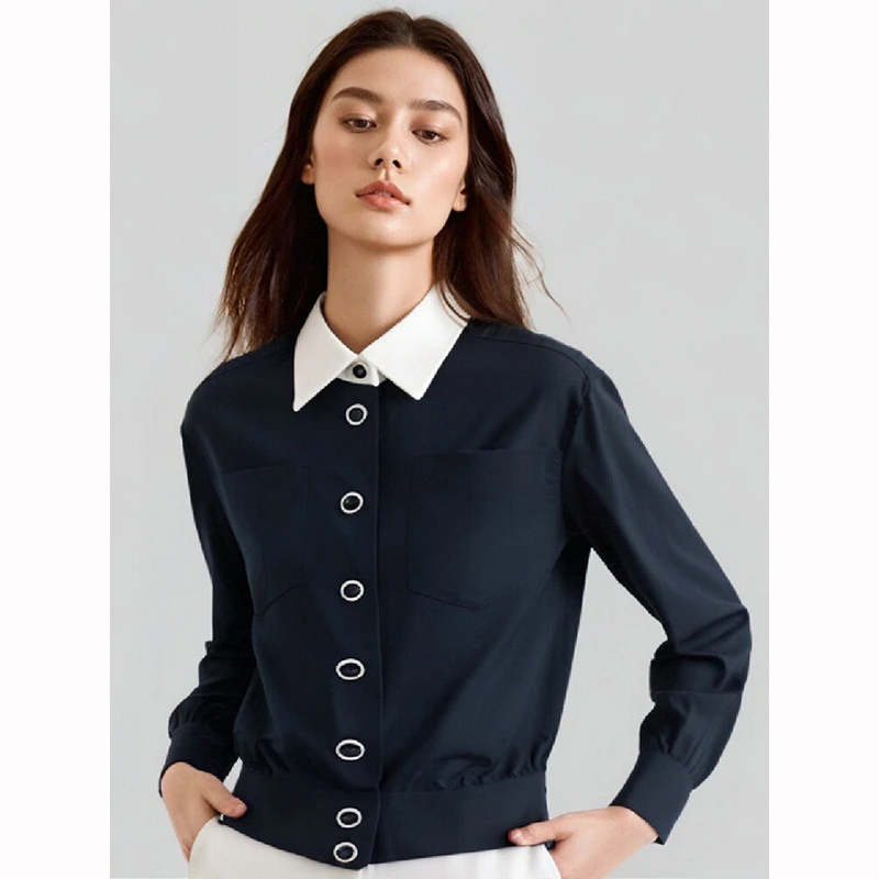 36981【祖系列】翻领通勤衬衫MZAQ59299