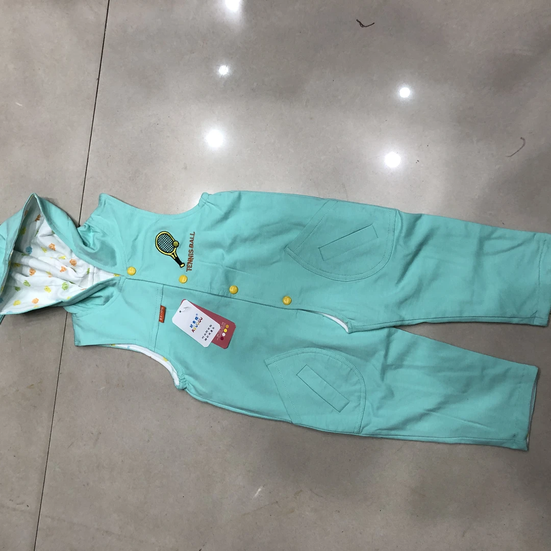 双层宝宝背带裤双层高端洋气时尚裤休闲