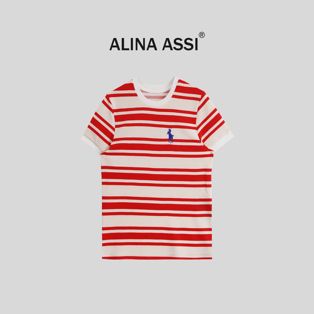 【楠楠】2024新款百搭时尚T恤简约显瘦短袖上衣YMA886