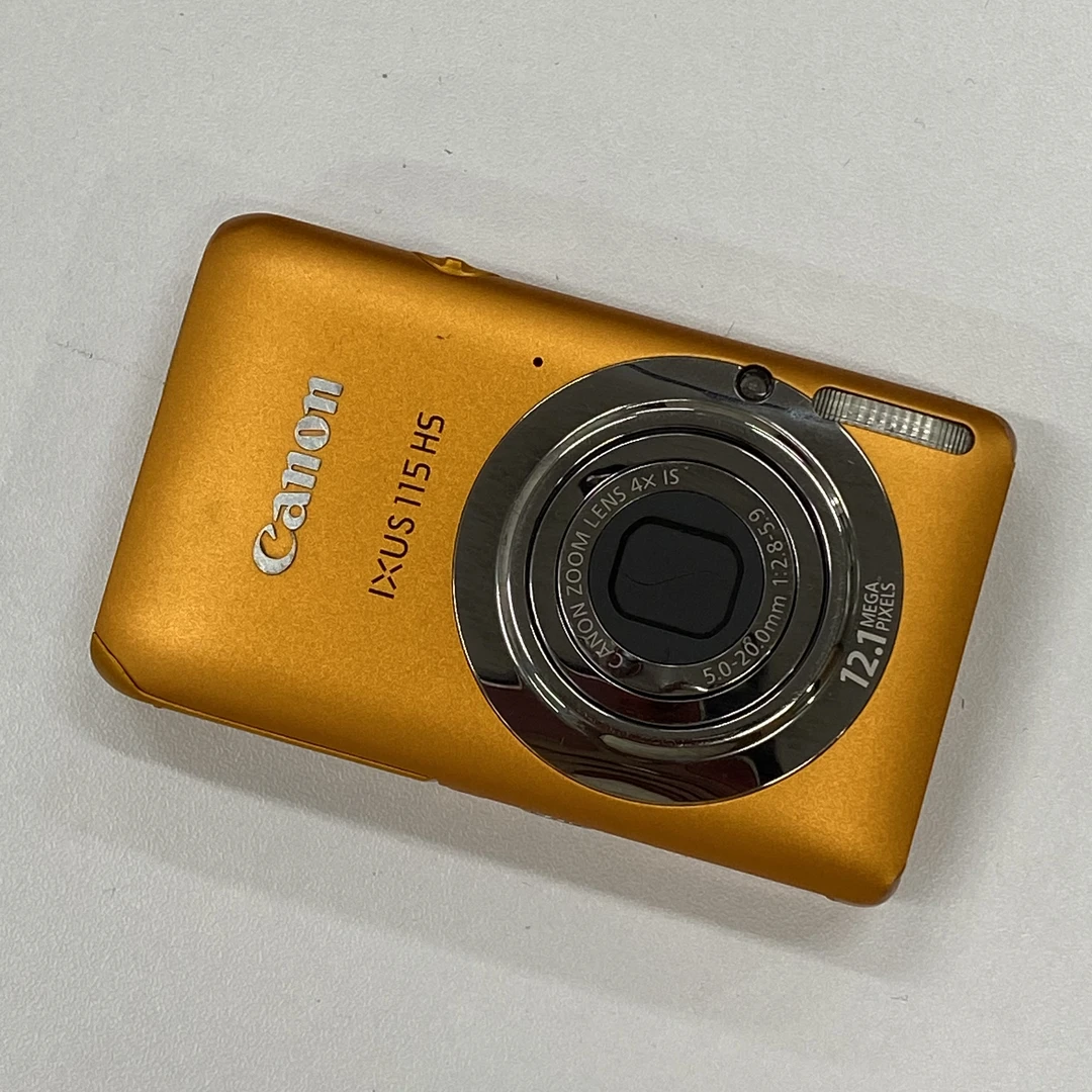 9新 Canon/佳能 IXUS115橙色1210万像素4倍光学变焦不支持试用