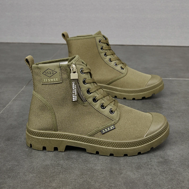 劳保鞋男士春夏季休闲高帮软底软面户外徒步鞋防滑耐磨工地干活鞋
