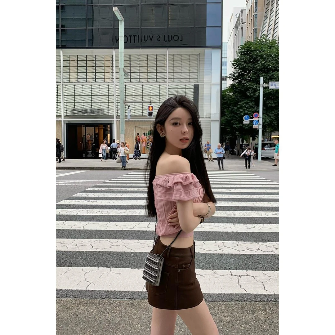 【3折捡漏】早安樊樊 私服泡泡短袖T恤，德国STOLL横机/肌理坑条