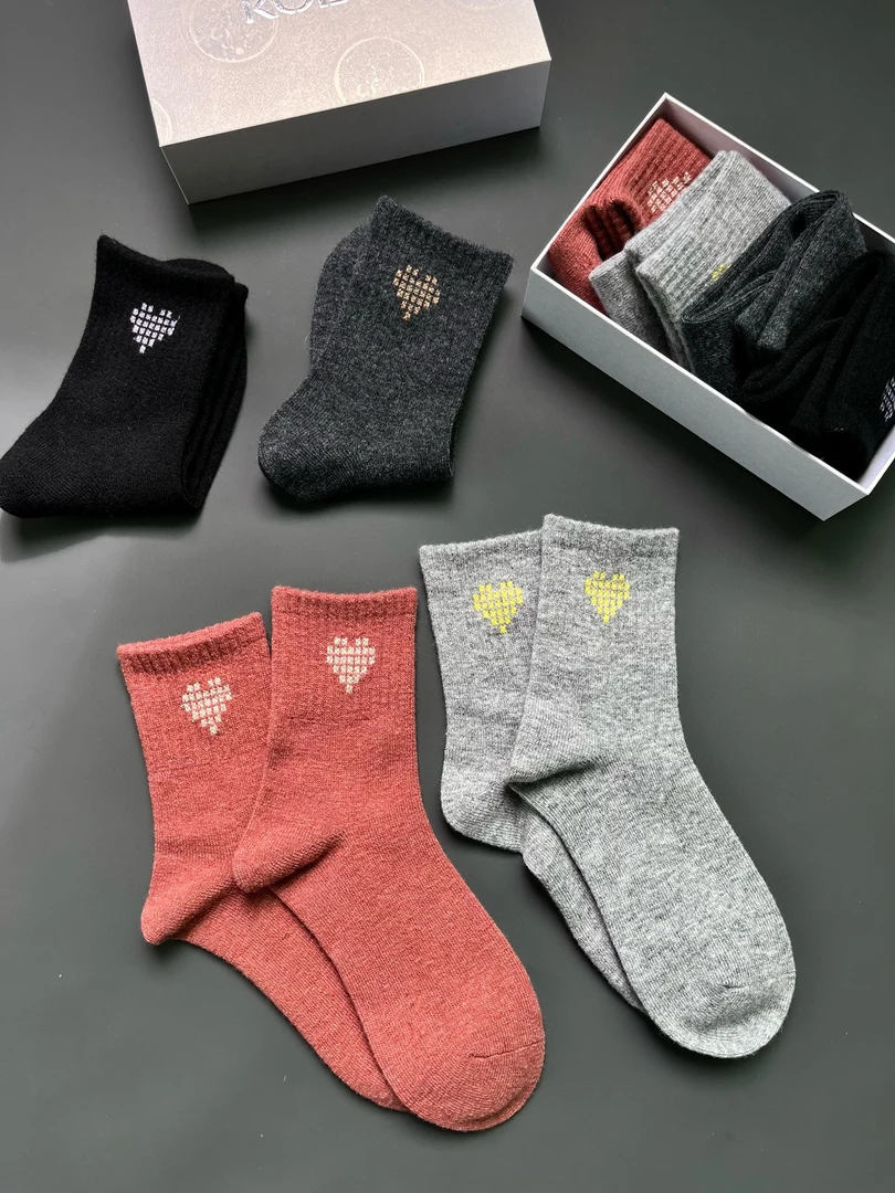 粉丝福利 羊毛袜中筒袜女袜子