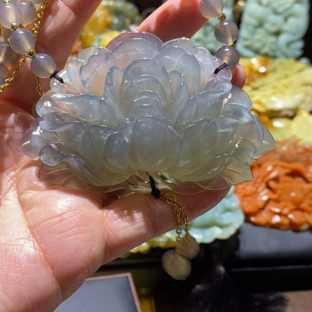 【闪购商品】岫玉吊坠(赠链)合金