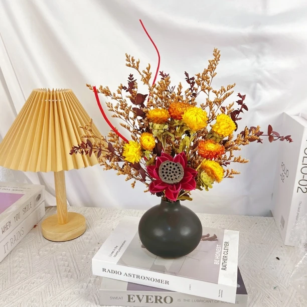 【静谧】混搭高端家居干花永生花家居装饰摆件