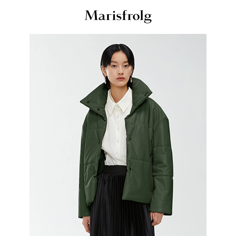 【米儿精选】Marisfrolg玛丝菲尔休闲时尚棉服A1BW1010L