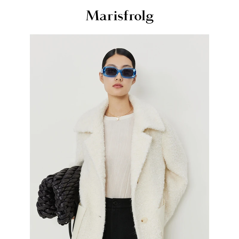 Marisfrolg/玛丝菲尔【妍妍精选】百搭保暖加厚冬季气质秋冬毛衣