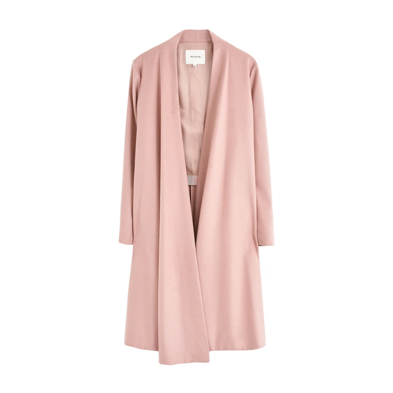 【艺术时装大衣】玛丝菲尔女士时尚长款双面秋冬大衣A1KT1299D