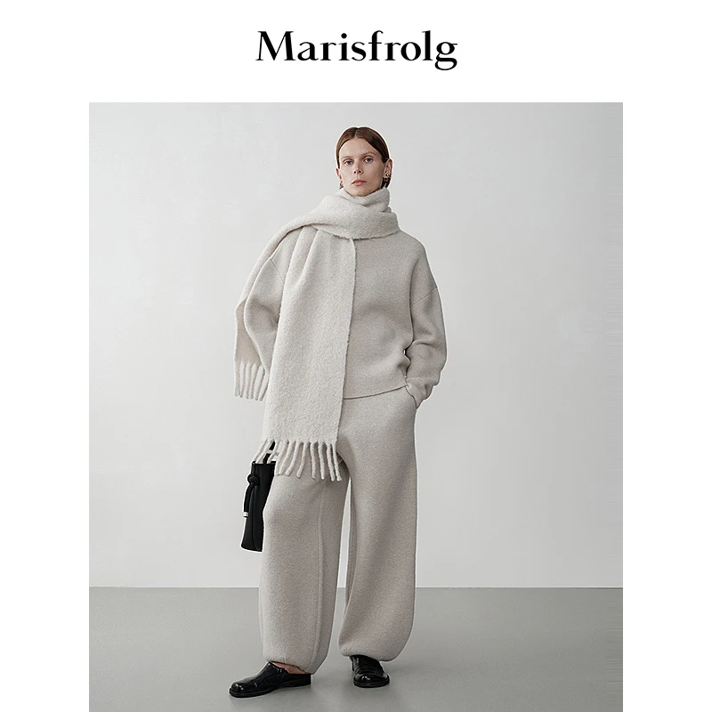 【妍妍精选】Marisfrolg玛丝菲尔秋冬针织衫A1EG4852M