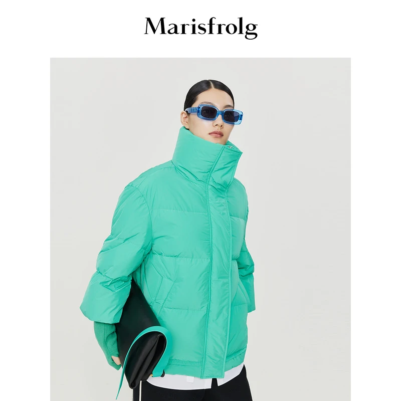 【米儿精选】Marisfrolg玛丝菲尔休闲百搭情侣保暖羽绒服A1CX4597Y