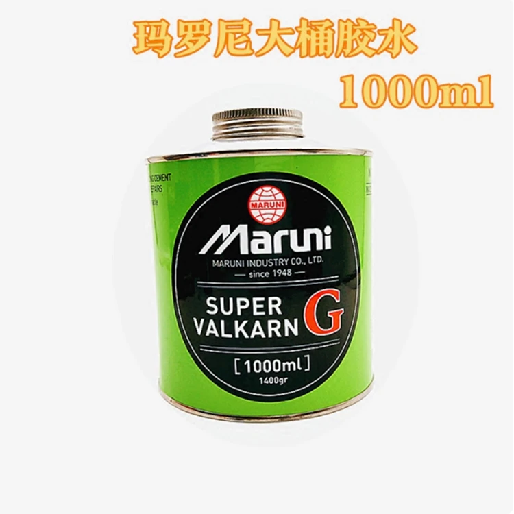 玛罗尼外胎冷补胶水瓶装汽车轮胎常温修理用1000ml大瓶装