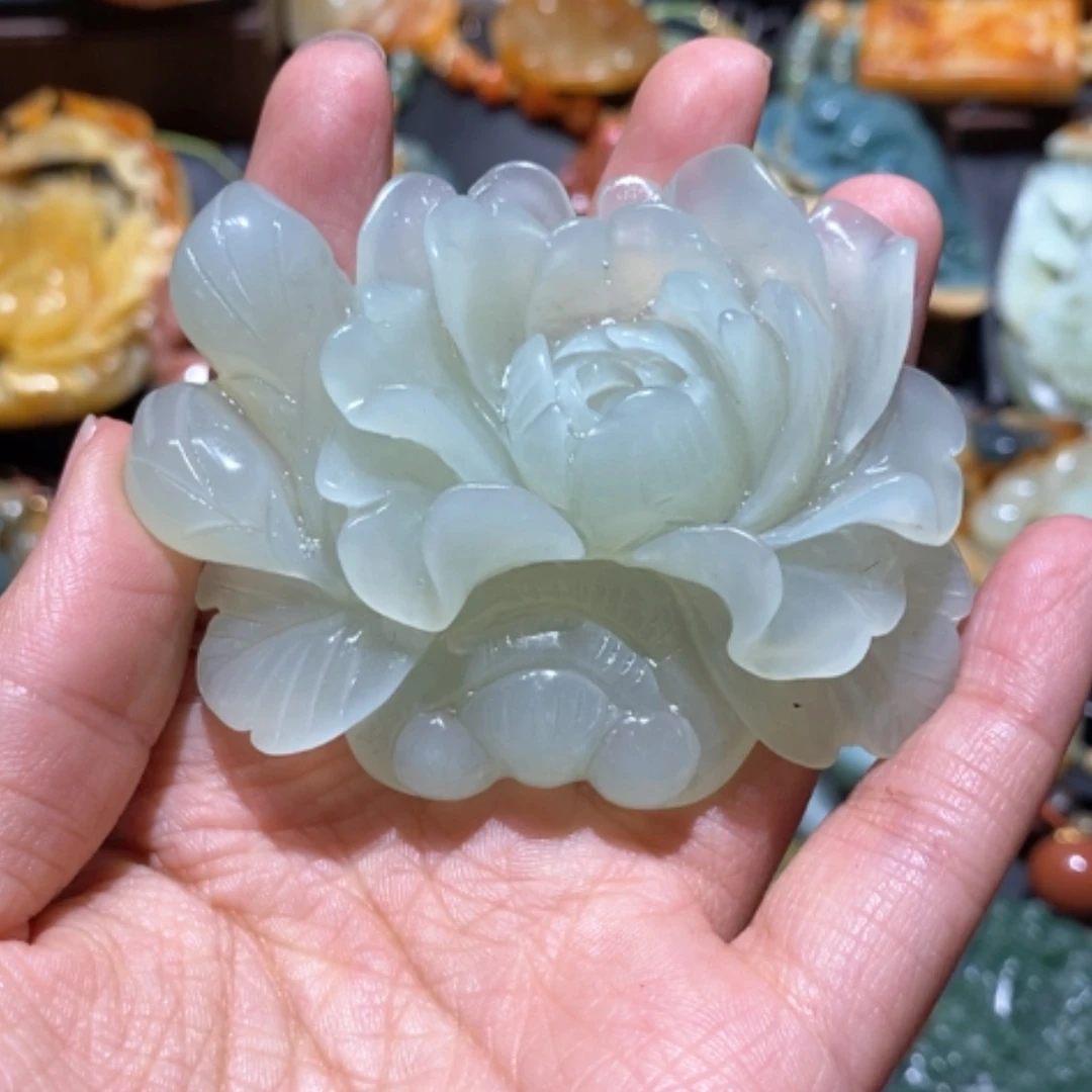 【闪购商品】蛇纹石玉颈饰合金