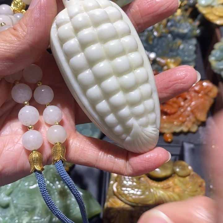 岫玉岫玉吊坠未镶嵌