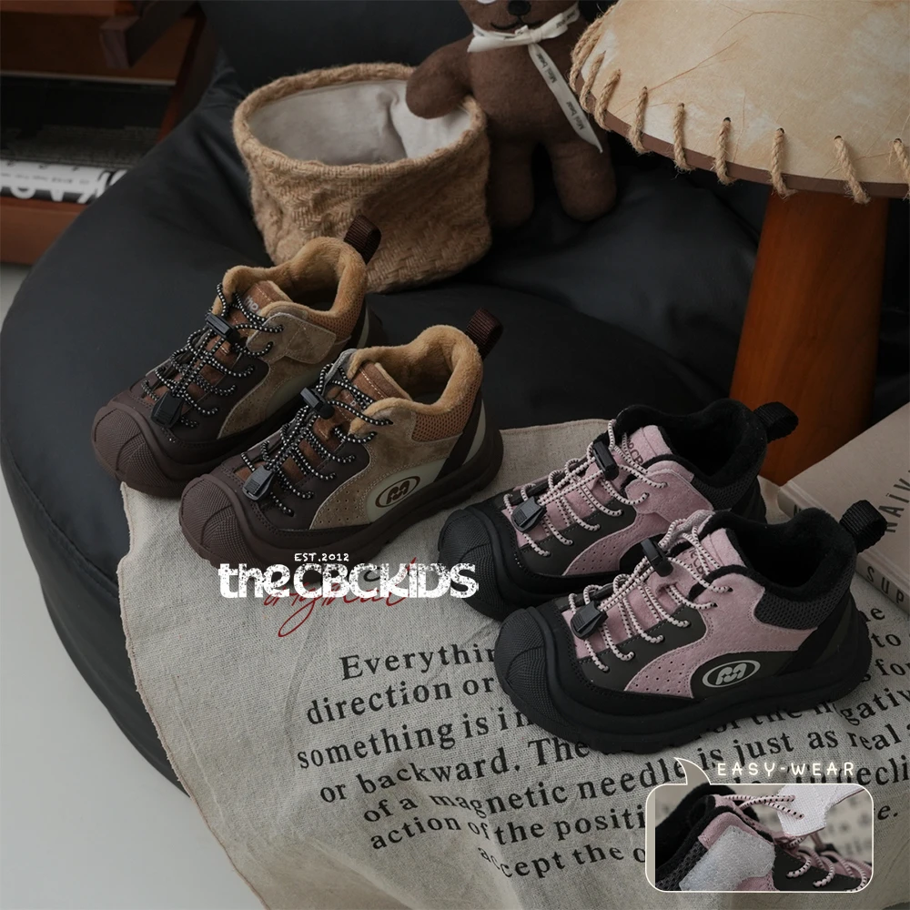 ɪɴꜱ山系『户外机能』儿童包头徒步鞋秋冬加绒男女童加绒248127