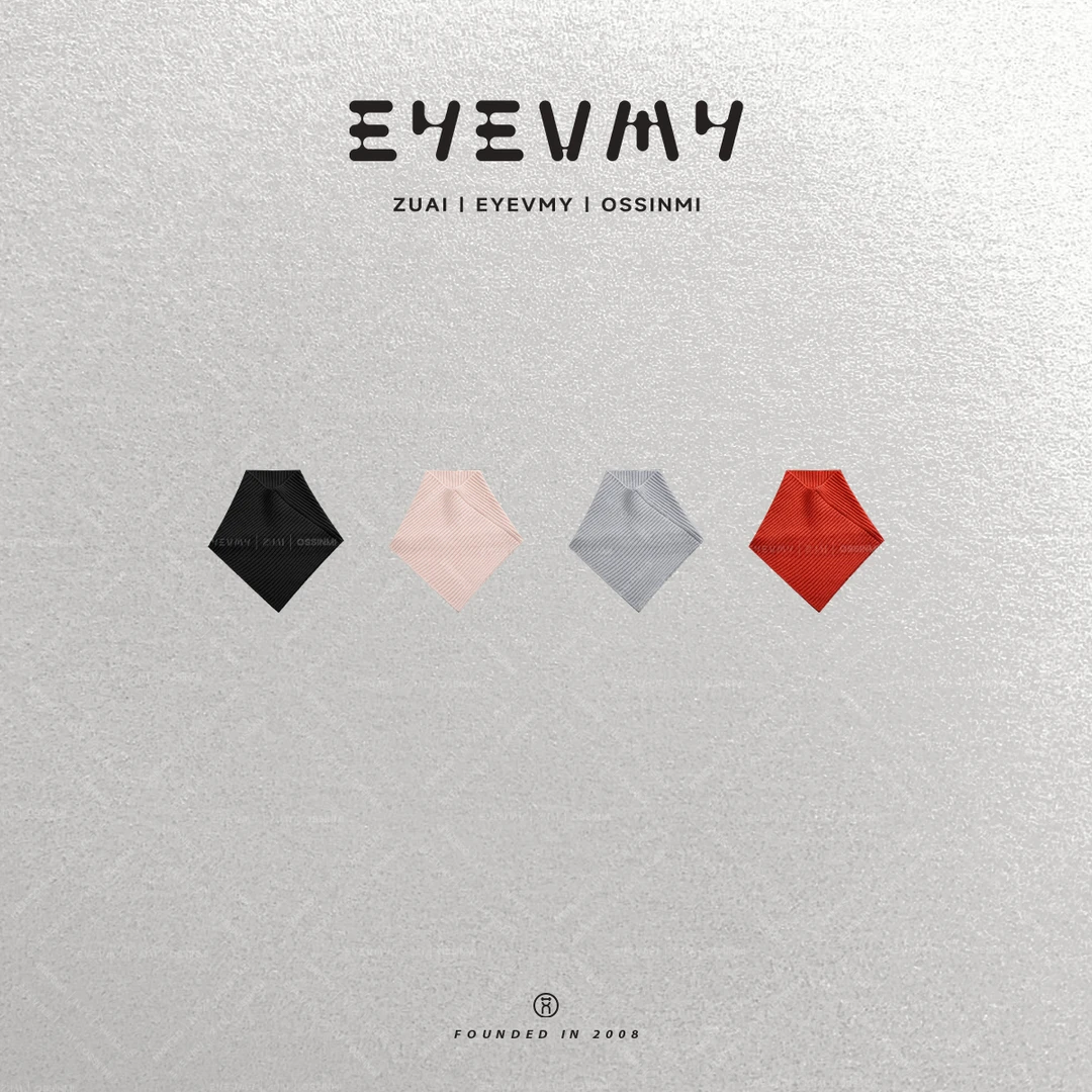 【三角形小围巾】秋冬羊绒围脖女套头防寒加厚护颈羊绒脖套A24CF013