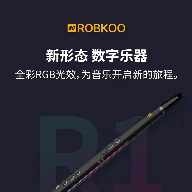 ROBKOO/锣钹锣钹科技r1真实采样电吹管