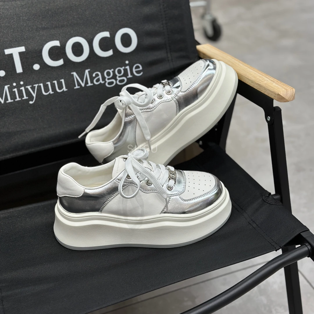 SUSU 欧洲站小众设计休闲百搭厚底板鞋23-60(四架8)