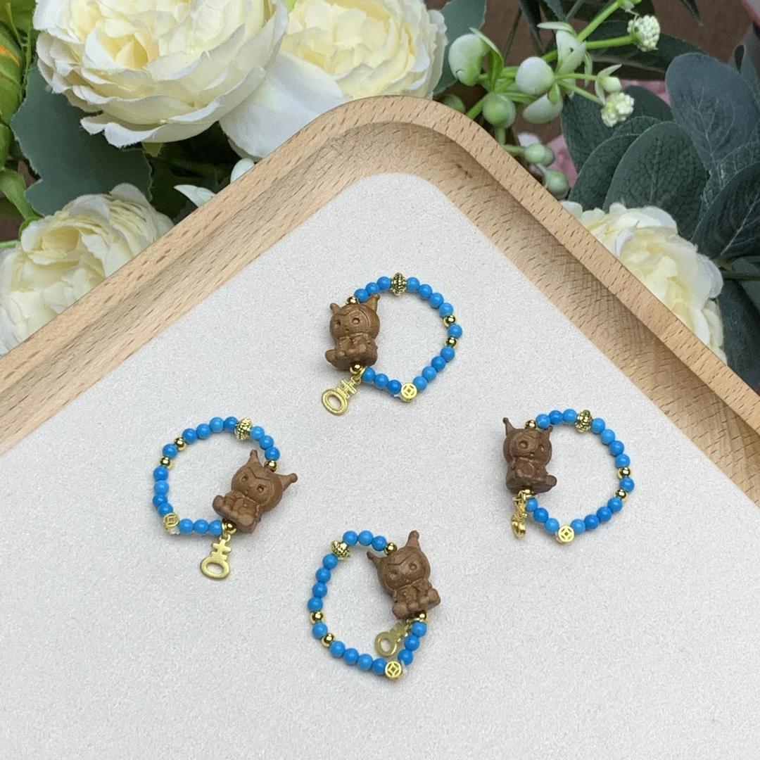 •可爱自然香老山 库洛米 磷锰矿戒指（多样性发一件）