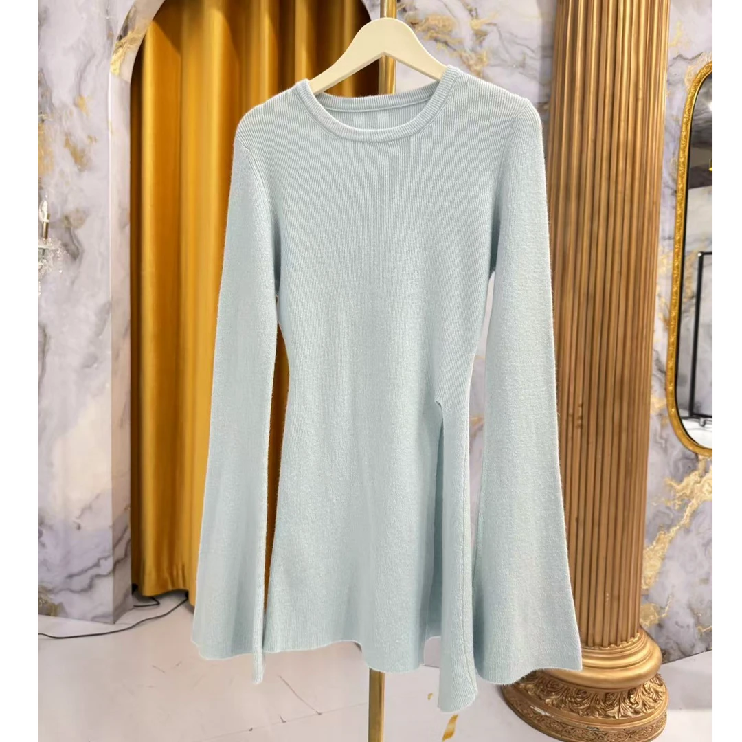 方知有【韩国高端线订单】山羊绒绵羊毛极简风毛衣#W024